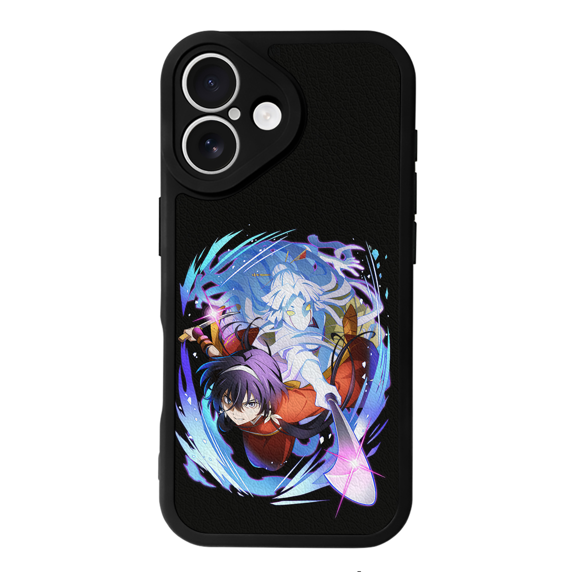（画像用） 文豪ストレイドッグス Bungo Stray Dogs 【iPhone 16シリーズ対応】シリコンスマホケース（レザー調） 材質：シリコン